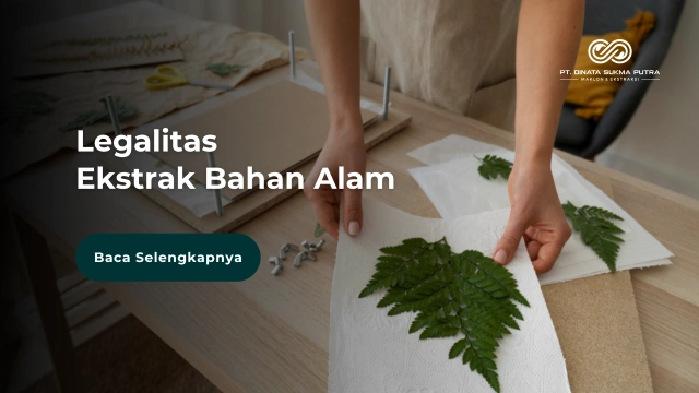 Feat Image Legalitas Ekstrak Bahan Alam